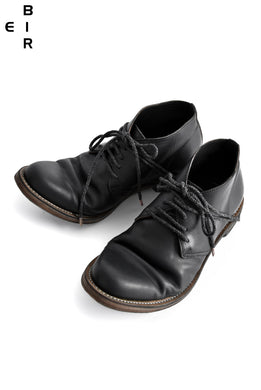 ierib tecta derby shoes / GUIDI fiore calf (BLACK)