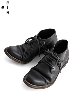 Load image into Gallery viewer, ierib tecta derby shoes / GUIDI fiore calf (BLACK)