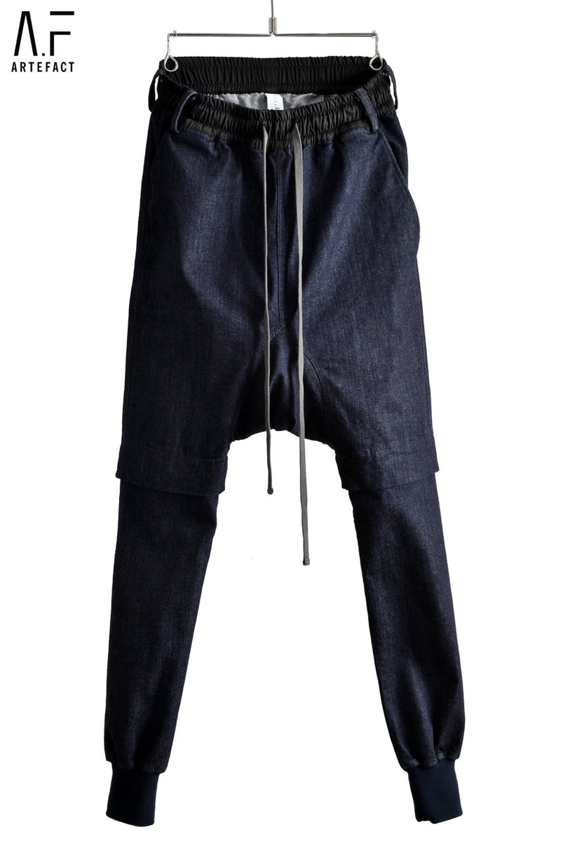A.F ARTEFACT SARROUEL SKINNY PANTS ト A.F ARTEFACT SARROUEL SKINNY STRETCH DENIM PANTSの商品ページ