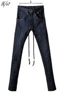 N/07 Darts-Structure Skinny Pants #THIN / Elastic DENIM (INDIGO)