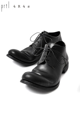 prtl x 4R4s exclusive derby shoes / Harness No Glaze Leather 