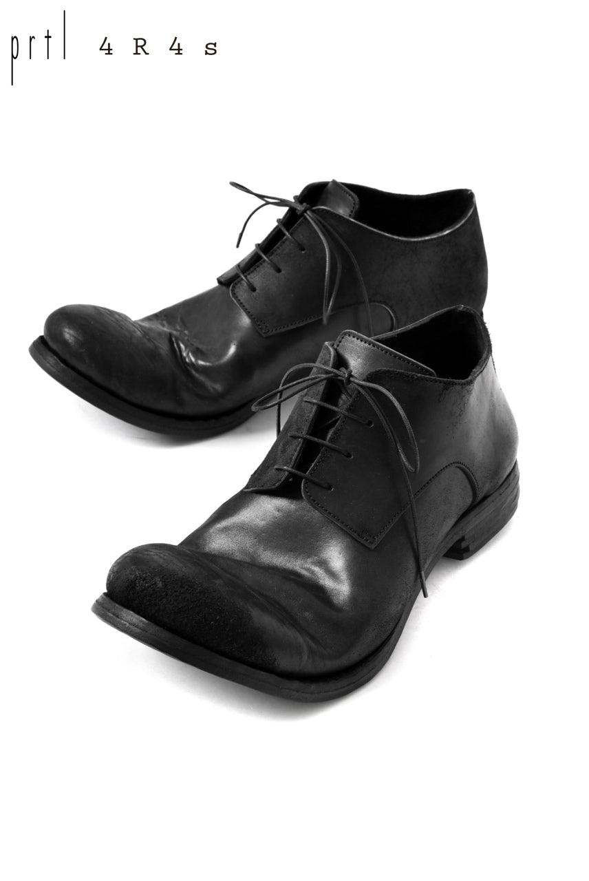prtl x 4R4s exclusive derby shoes / Cordovan Full grain 