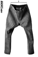 ISAMU KATAYAMA BACKLASH CROPPED PANTS Li/C HIGH STRETCH (GREY)