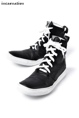 incarnation OILED HORSE LEATHER 6 HOLE SNEAKERS