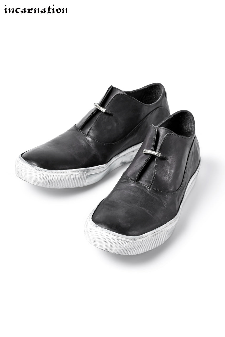 Load image into Gallery viewer, incarnation HORSE LEATHER SLIP ON SNEAKER