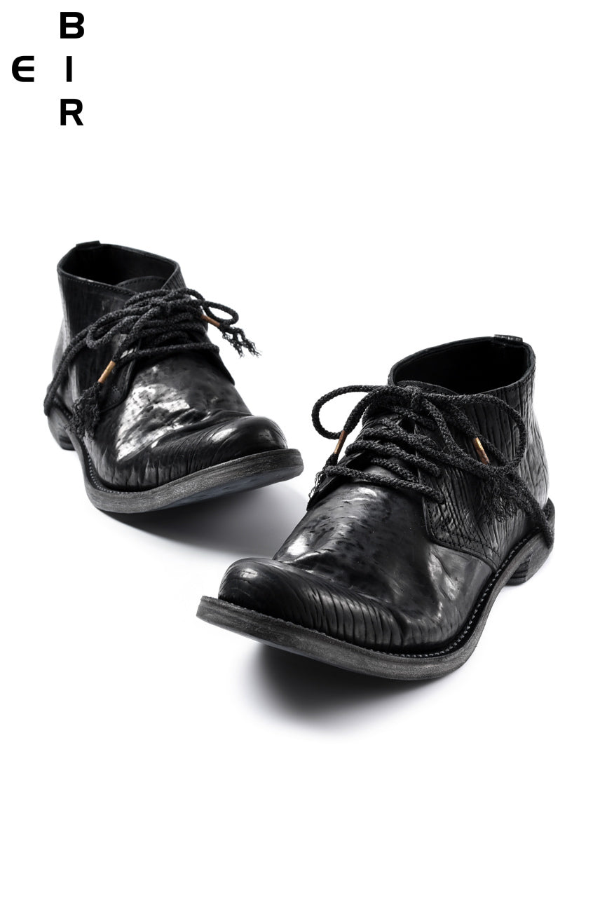 ierib tecta derby shoes#2 / waxy JP culatta (BLACK)