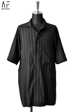Load image into Gallery viewer, A.F ARTEFACT PINSTRIPE OVERSIZED WORK SHIRT