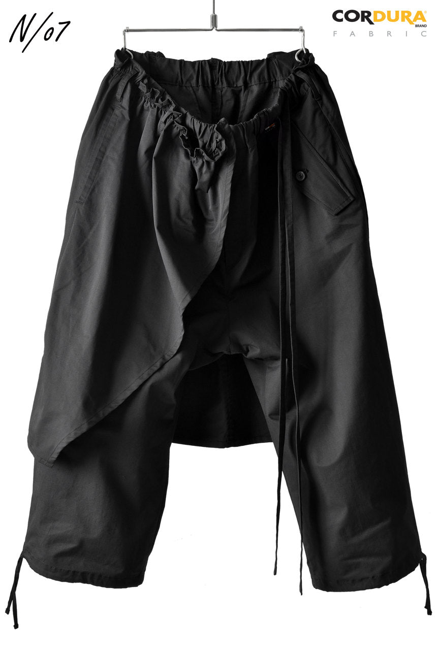 N/07 Wrap Field Trousers / CORDURA® Dobby (BLACK)