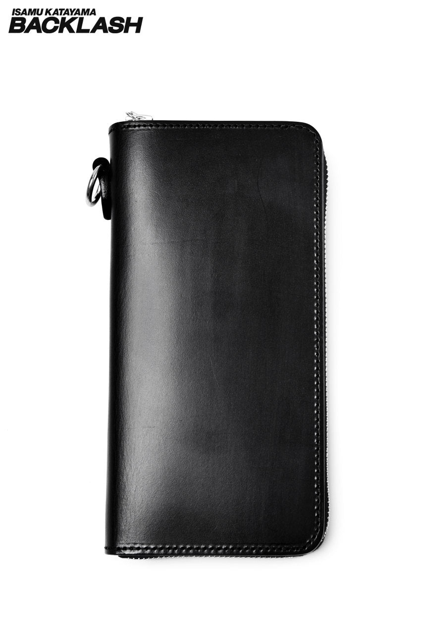 ISAMU KATAYAMA BACKLASH ROUND FASTNER WALLET [ BRIDLE LEATHER ]の