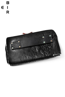ierib onepiece clutch-bag / waxy JP culatta (hard finished.) (BLACK)