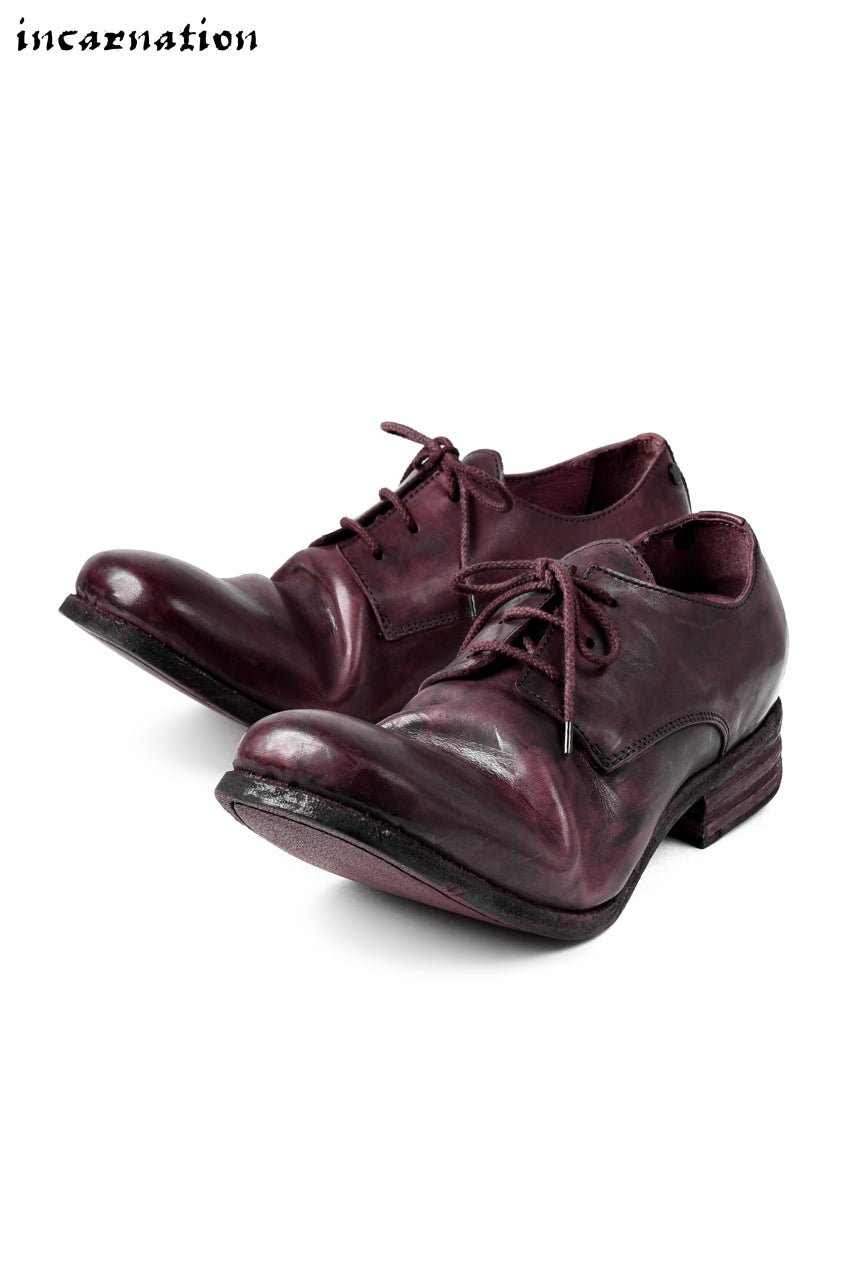 incarnation exclusive HORSE LEATHER DERBY SHOES #2 / HAND DYE