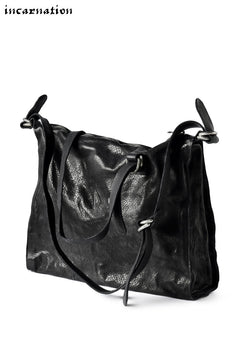 Load image into Gallery viewer, incarnation exclusive HORSE CORDVAN LEATHER 3WAY BAG / RAGGRINZITO
