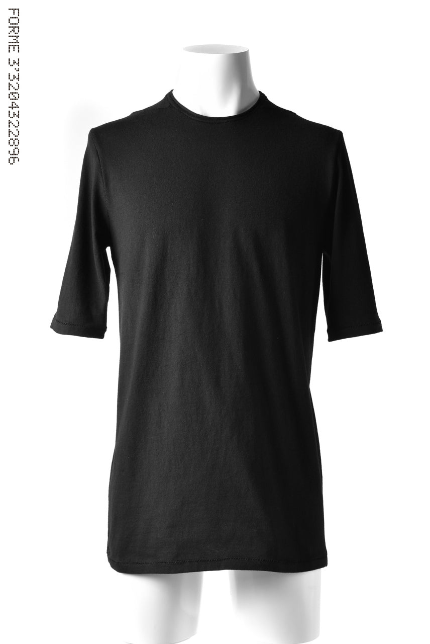 Load image into Gallery viewer, forme d&#39;expression F&#39; Crew Neck Cut &amp; Sewn (BLACK)