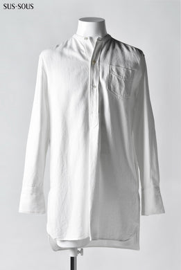 sus-sous shirt long with HOKKOH (WHITE)