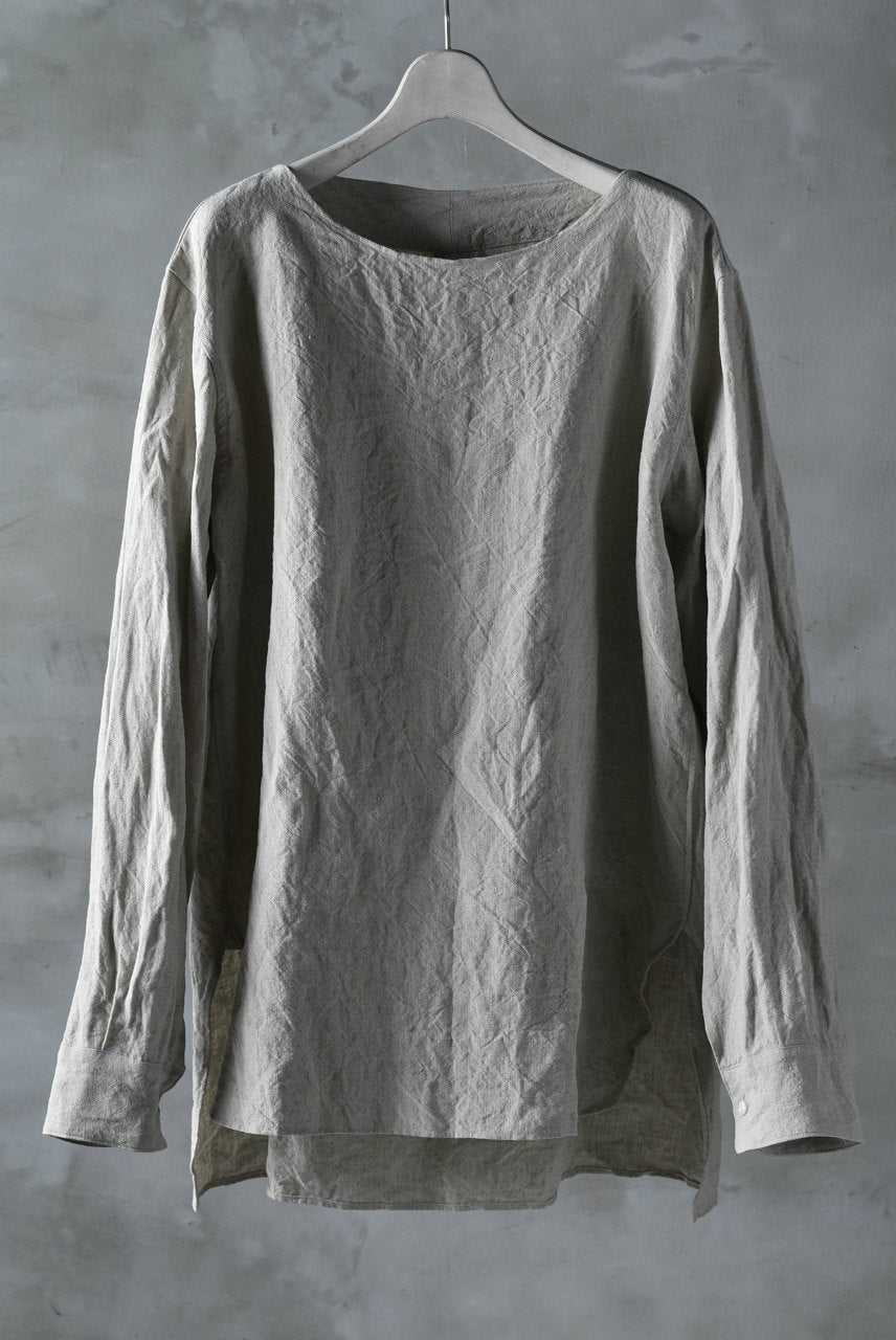Load image into Gallery viewer, sus-sous shirt pullover / L100 plain (NATURAL)