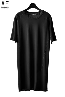 A.F ARTEFACT MULTI OVERLOCKED T-SHIRT (BLACK)