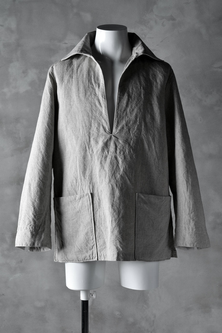SUS-SOUS フィッシャーマンスモック sus-sous fisherman's smock フィッシャーマンスモック(08-SS 024)