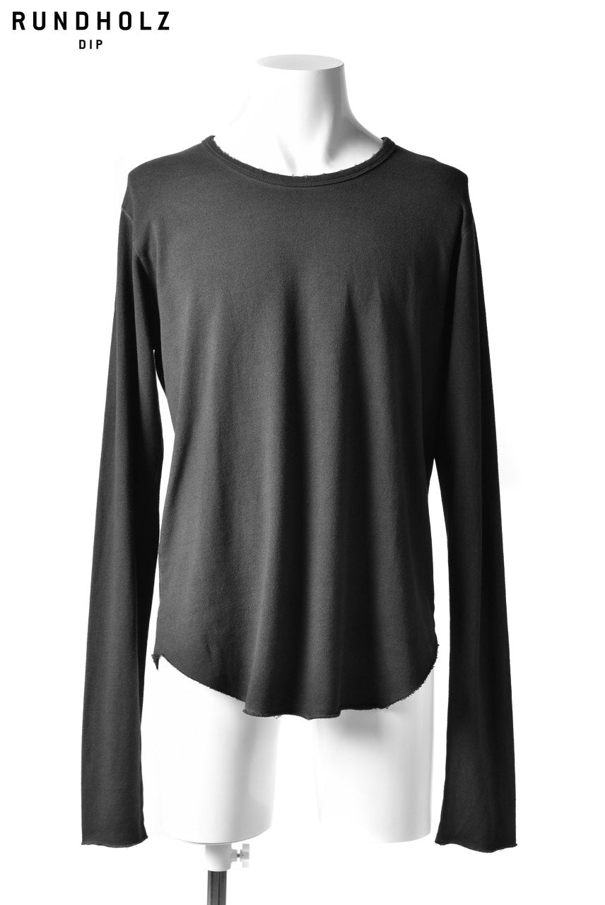 Load image into Gallery viewer, RUNDHOLZ DIP LIGHT SWEAT LONG SLEEVE CUT SEWN (CARBON)