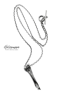 Holzpuppe exclusive Femur Bone Pendants with White Quartz