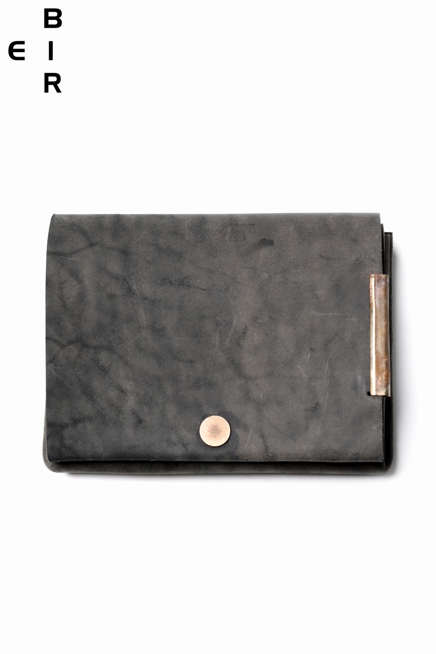ierib Smart Folding Wallet / Shell Cordovan #D (MIX BLACK)の商品