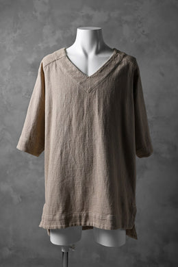 A.F ARTEFACT exclusive TUNICA TOPS [Cotton-Linen/Plain Weave]