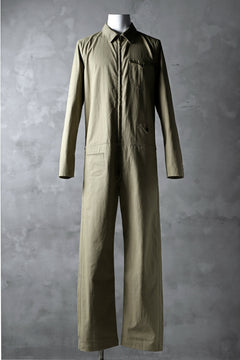 画像をギャラリービューアに読み込む, blackcrow all in one suits / cotton woven (BEIGE)