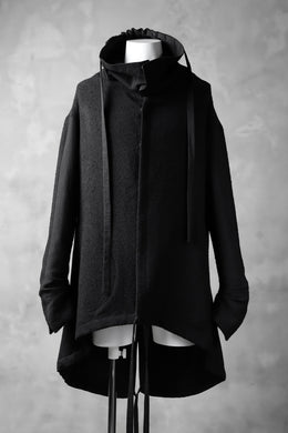 SOSNOVSKA PARKA STYLE COMBINED COAT (BLACK)