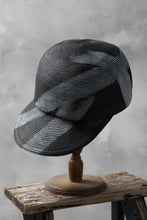 Load image into Gallery viewer, KLASICA HAND PAINTED CAP / LIMITED HAND PAINT (BLACK x WHITE)