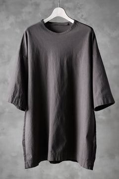 Load image into Gallery viewer, _vital oversize combi fablic tee / object dyed