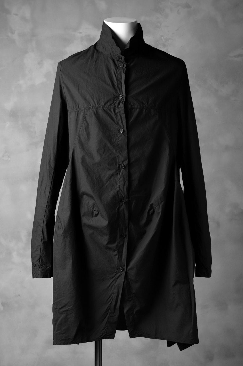 RUNDHOLZ DIP A LINE LONG SHIRT (BLACK DYED)