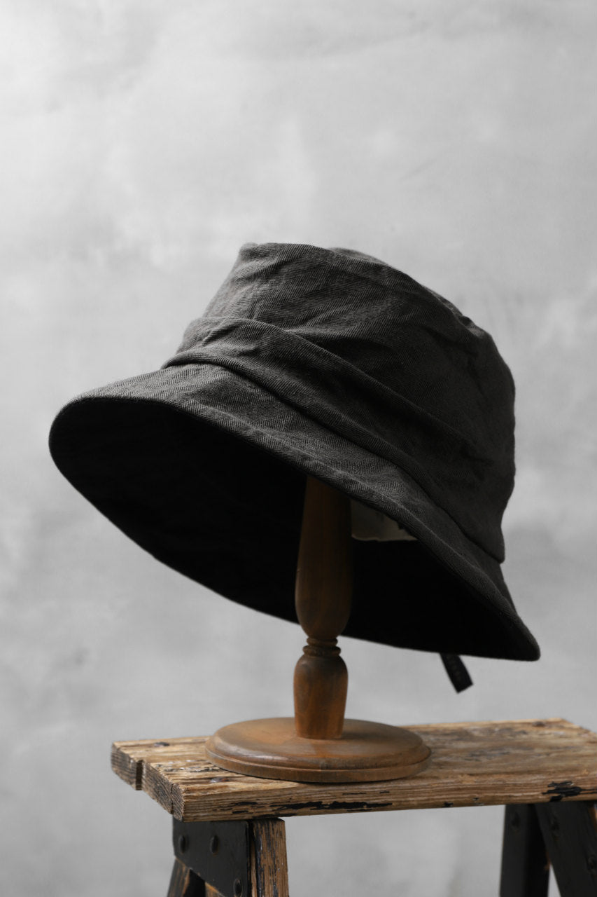 希少✨FORME d'expression バケットハット　Lサイズ forme d'expression Reversible Panama Hat (Cypress+Night)の商品