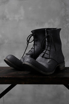 Load image into Gallery viewer, Portaille exclusive Lace Upped Back Zip Middle Boots (BABELE by TEMPESTI / NERO)