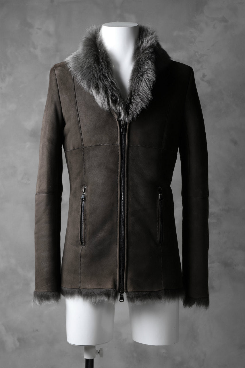 A.F ARTEFACT SHEEP SHEARLING MOUTON JACKET