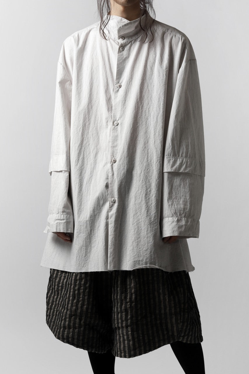 un-namable page Overfit/Layer Shirt (Cotton Stripe)