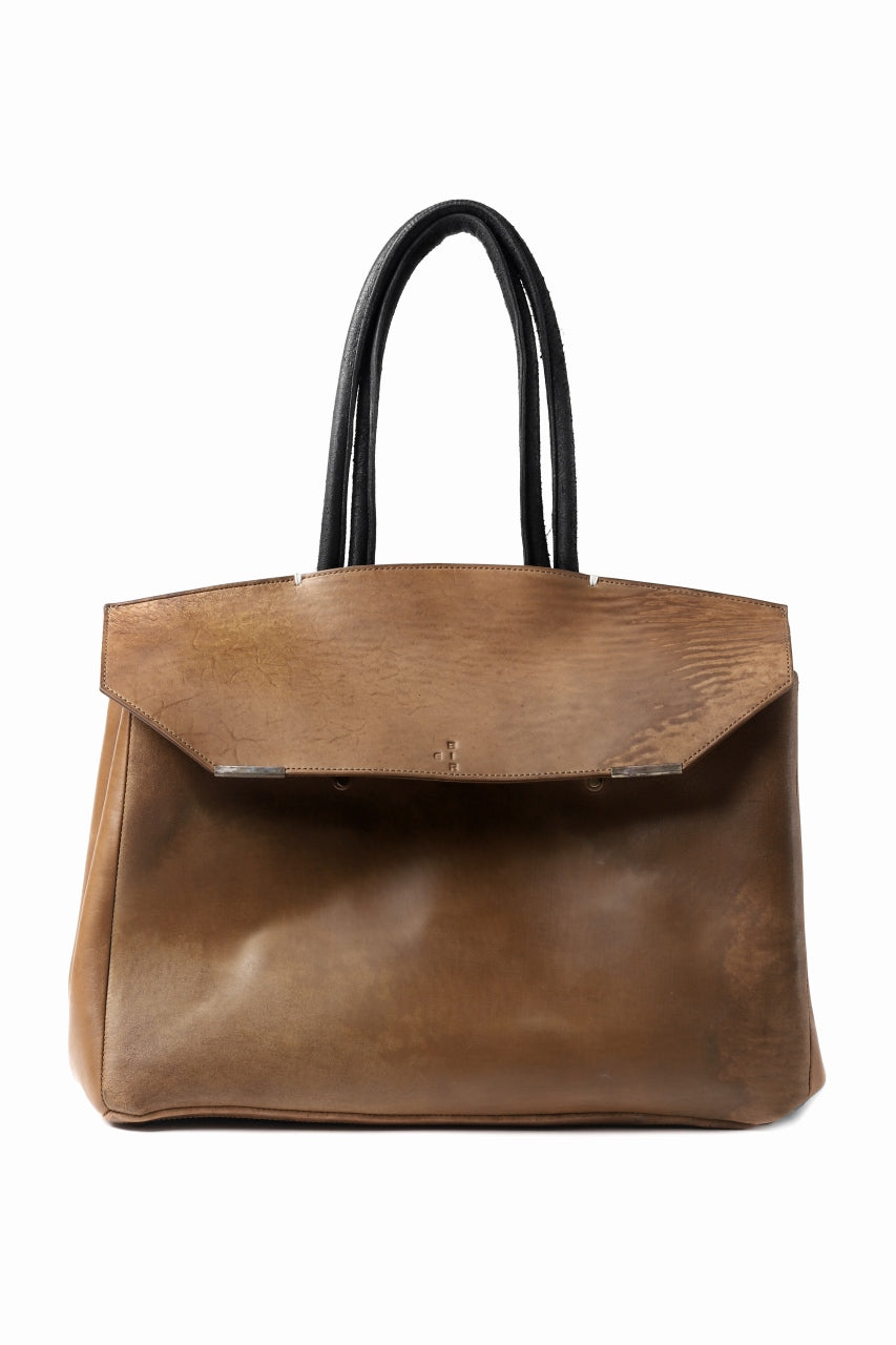 ierib exclusive bark bag #40 / raw shell cordovan (NATURAL)の商品