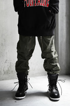 画像をギャラリービューアに読み込む, READYMADE CARGO PANTS (KHAKI GREEN #B)