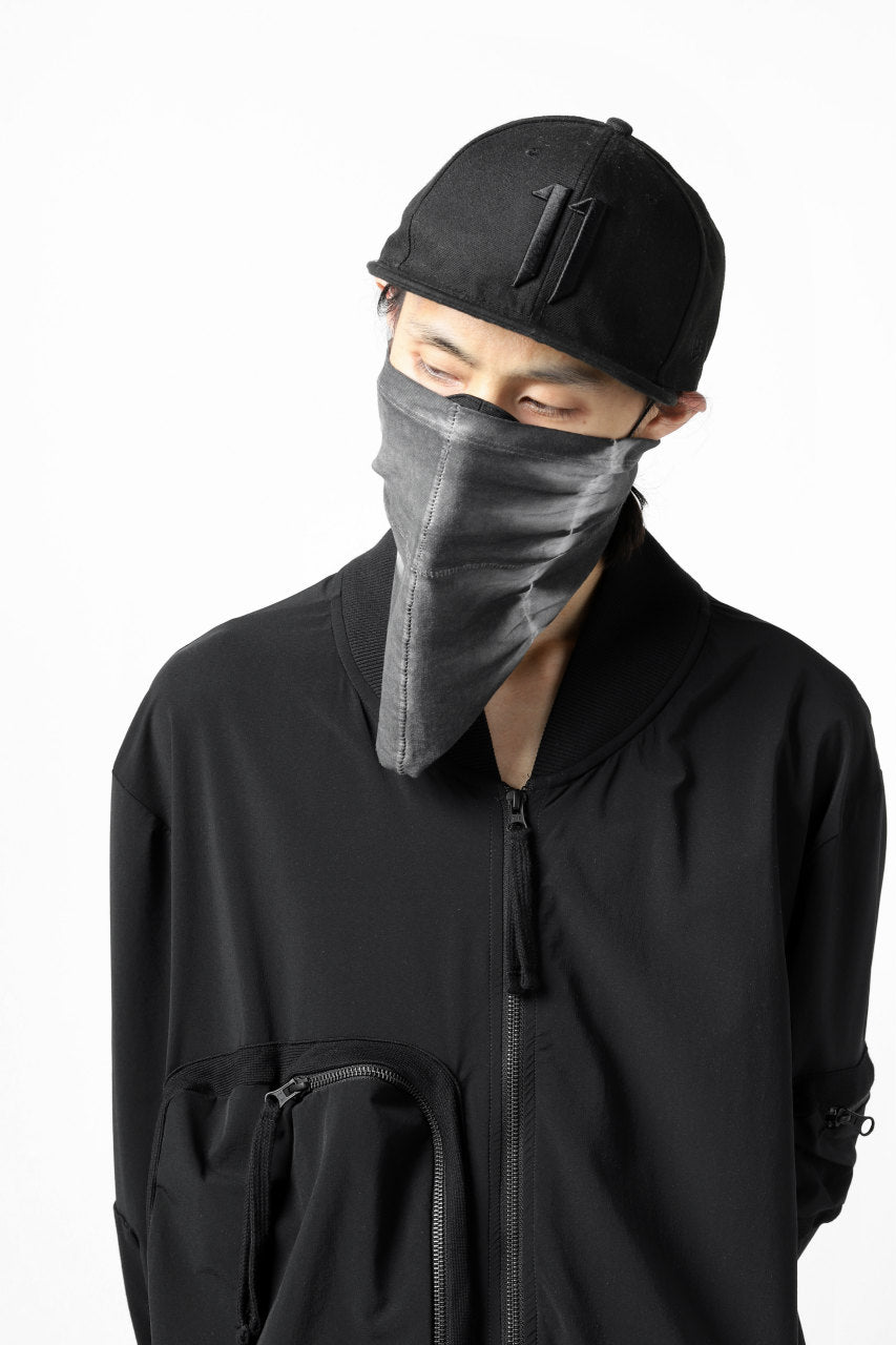Load image into Gallery viewer, thomkrom DYEING JERSEY MASK / BANDANA (COLD DYE BLACK)
