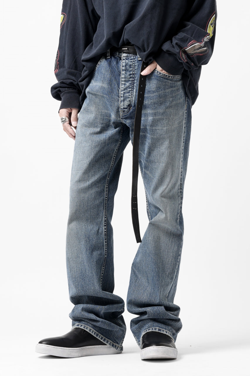 ISAMU KATAYAMA BACKLASH JEANS-FLARE / 13oz STRETCH DENIM (INDIGO)