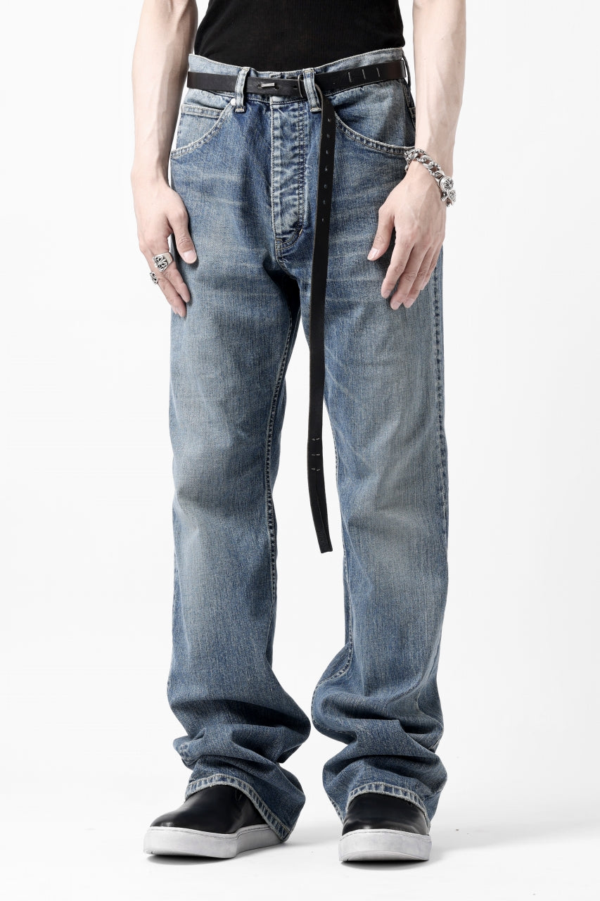 ISAMU KATAYAMA BACKLASH JEANS-FLARE / 13oz STRETCH DENIM (INDIGO)