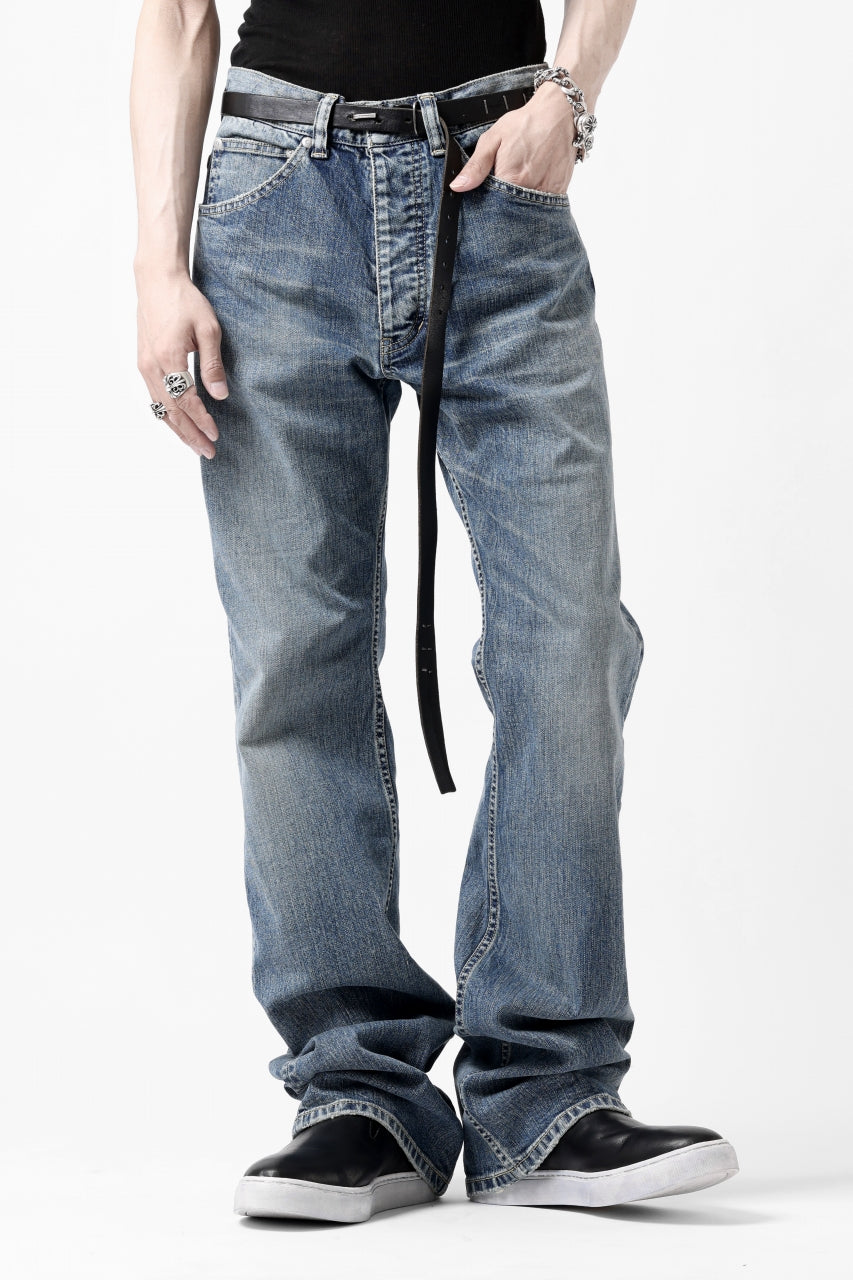 ISAMU KATAYAMA BACKLASH JEANS-FLARE / 13oz STRETCH DENIM (INDIGO)