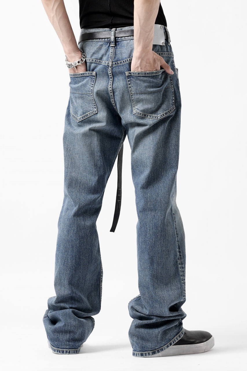 ISAMU KATAYAMA BACKLASH JEANS-FLARE / 13oz STRETCH DENIM (INDIGO)