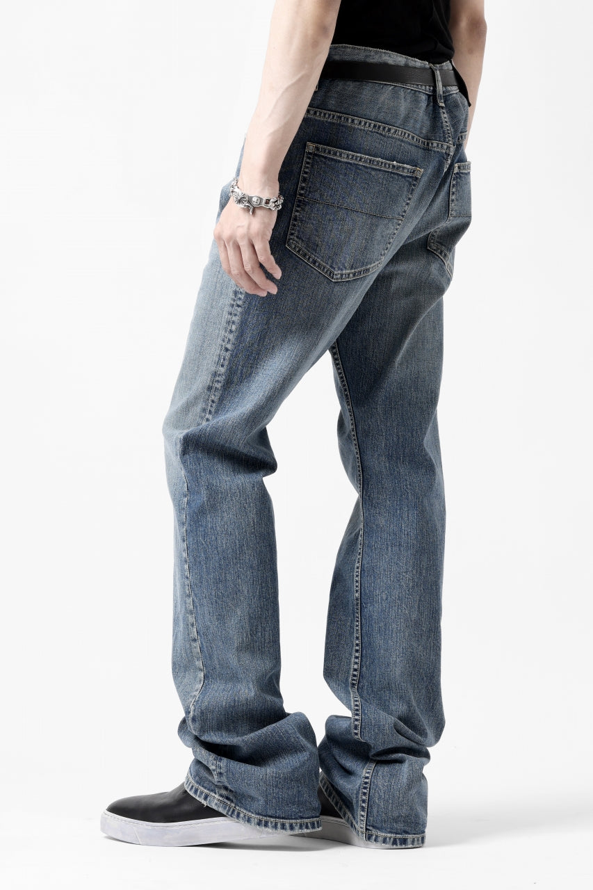 ISAMU KATAYAMA BACKLASH JEANS-FLARE / 13oz STRETCH DENIM (INDIGO