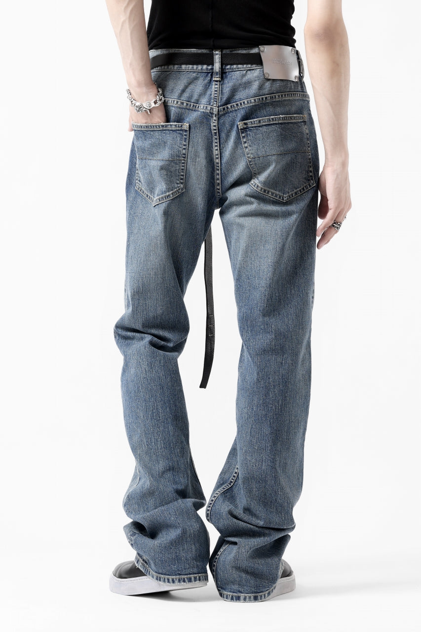 ISAMU KATAYAMA BACKLASH JEANS-FLARE / 13oz STRETCH DENIM (INDIGO)