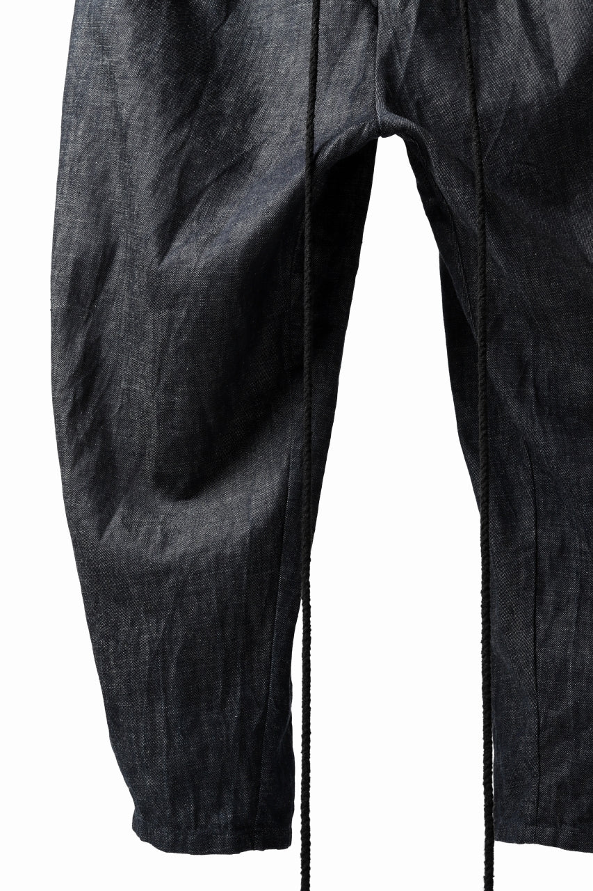 daska x LOOM exclucive wide tapered pants / belgium denim (INDIGO)