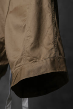 Load image into Gallery viewer, KLASICA GERALD-cc LOW CROTCH SHORTS / DRY CHINO CLOTH (BEIGE)