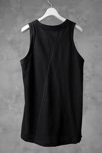 Load image into Gallery viewer, KLASICA SUD X CUT TANK TOP / DRY TWILL JERSEY (BLACK)