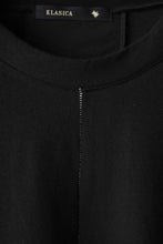 Load image into Gallery viewer, KLASICA LUNG CAP SLEEVE LONG  CUT &amp; SEWN / DRY TWILL JERSEY (BLACK)