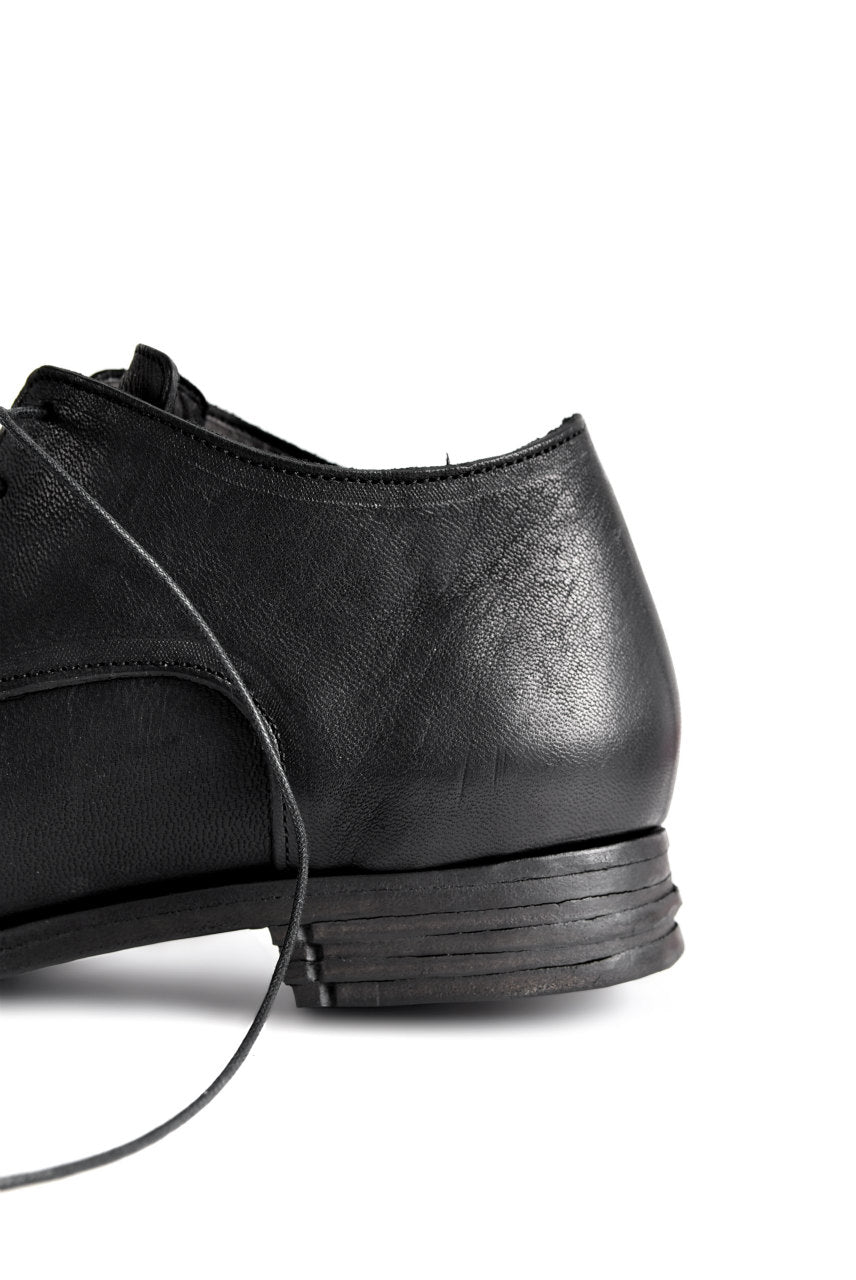 prtl x 4R4s exclusive Derby Shoes / Yezo Deer "No 3-3M" (BLACK)