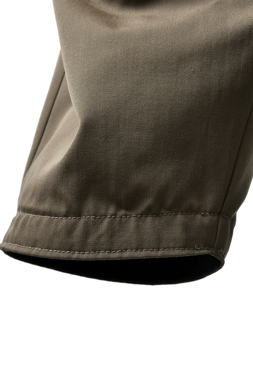 画像をギャラリービューアに読み込む, N/07 exclusive Three Dimensional Wide Pants Tuck/Dart Detail (DARK BEIGE)