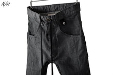 画像をギャラリービューアに読み込む, N/07 Darts-Structure Skinny Pants #THIN / Elastic DENIM (D.GREY)